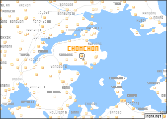 map of Chŏmch\