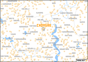 map of Chŏmdae