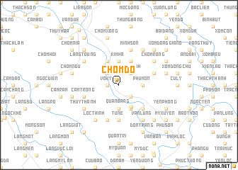 map of Chòm Do