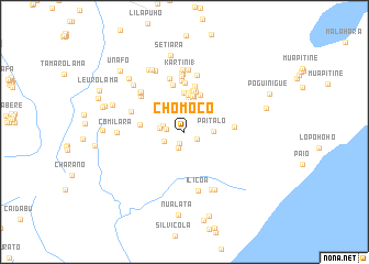 map of Chomoco