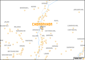 map of Chomorkhon