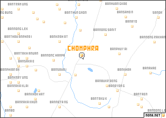 map of Chom Phra