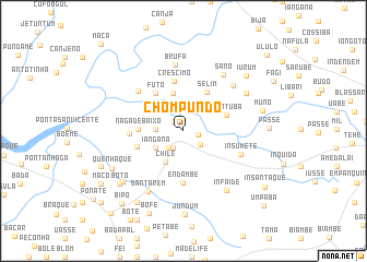map of Chompundo
