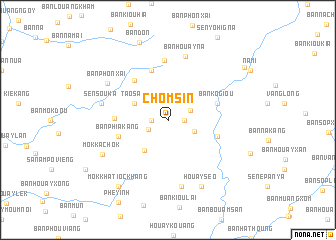 map of Chom Sin