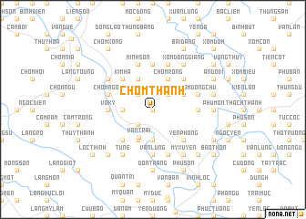 map of Chòm Thanh