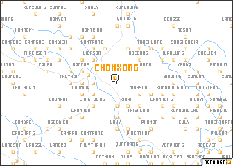 map of Chòm Xong