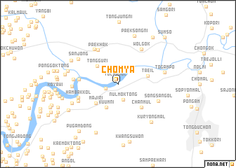 map of Chŏmya