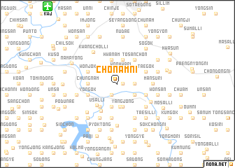 map of Ch\