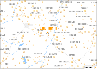 map of Ch\