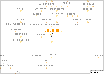 map of Chonār