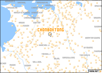 map of Ch\