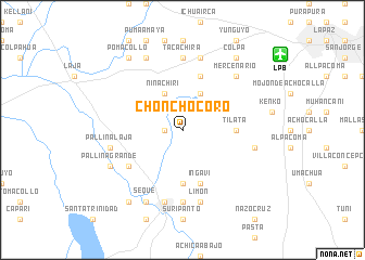 map of Chonchocoro