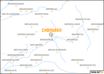 map of Chon Daen