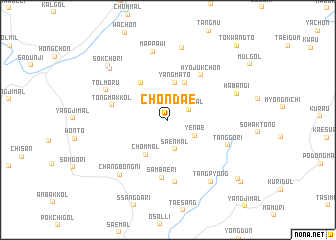 map of Ch\