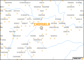map of Chondela