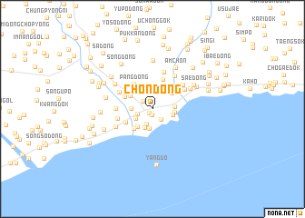 map of Ch\