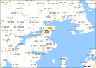 map of Chŏndo