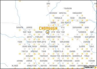 map of Chondugh