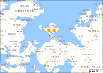 map of Chŏndu