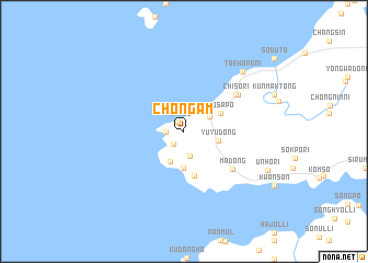 map of Chongam