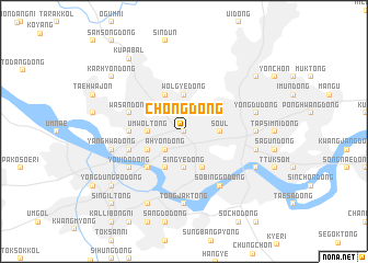 map of Chŏng-dong