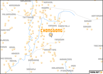 map of Chŏng-dong
