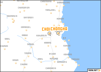 map of Ch\