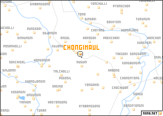 map of Chongimaŭl