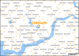 map of Chongji-ri