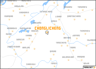 map of Chonglicheng