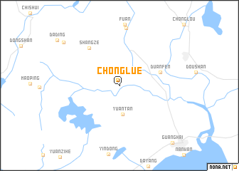 map of Chonglue