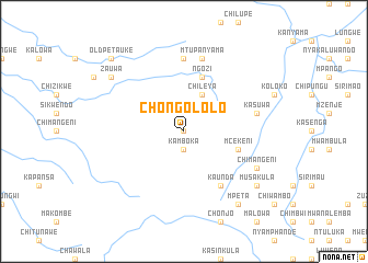 map of Chongololo