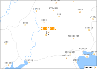 map of Chongru