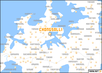 map of Ch\