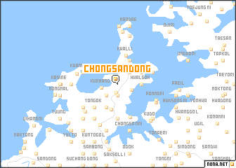 map of Ch\