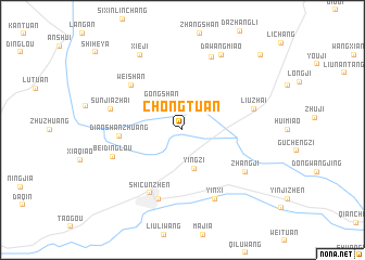 map of Chongtuan