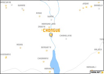 map of Chongue