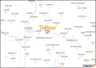 map of Ch\