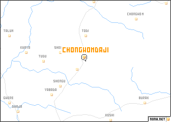 map of Chongwom Daji