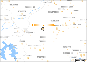 map of Chongyu-dong