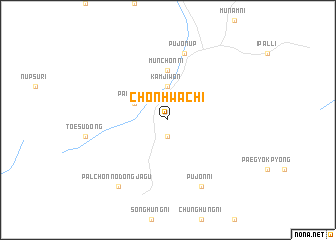 map of Ch\
