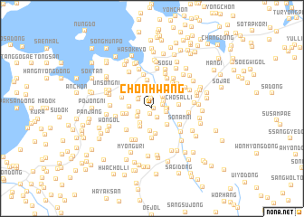 map of Chŏnhwang