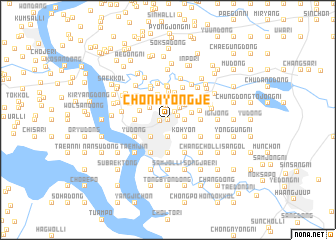 map of Chŏnhyŏngje