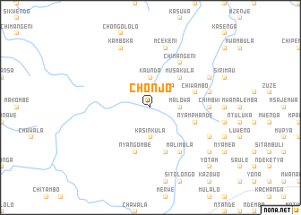 map of Chonjo