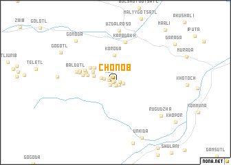 map of Chonob