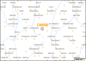 map of Cho-noi