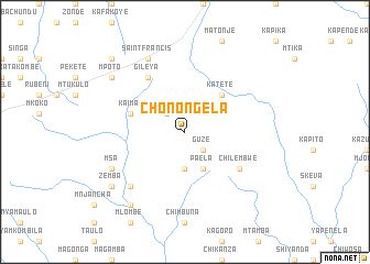 map of Chonongela