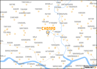 map of Chŏnp\