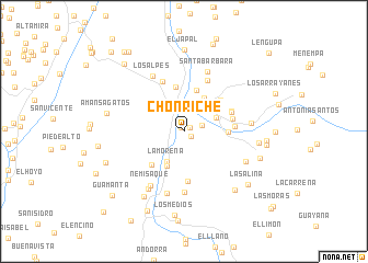 map of Chonriche