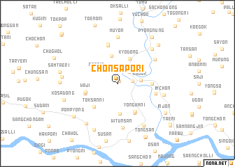 map of Chŏnsap\